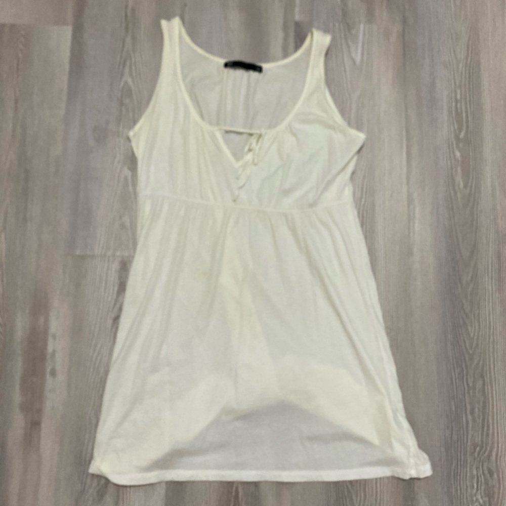 TPT small white top or beach cover up